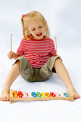 Image showing Rainbow xylophone