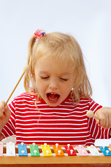 Image showing Rainbow xylophone