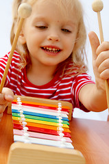 Image showing Rainbow xylophone