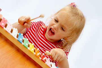 Image showing Rainbow xylophone