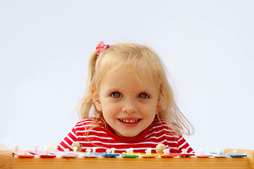 Image showing Rainbow xylophone