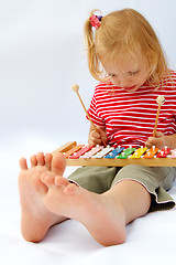 Image showing Rainbow xylophone