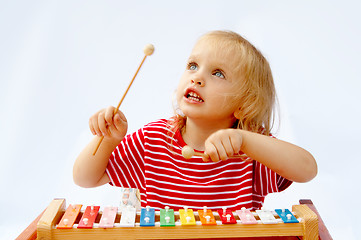 Image showing Rainbow xylophone