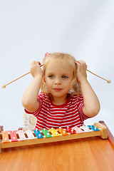 Image showing Rainbow xylophone