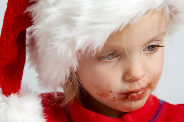 Image showing Little chocolate Santa