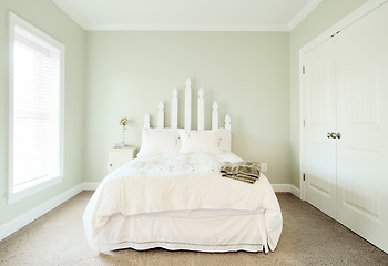 Image showing Pastel Bedroom Interior