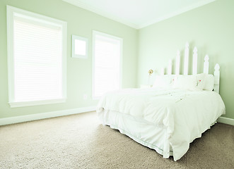 Image showing Pastel Bedroom Interior