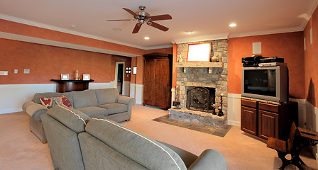 Image showing Family Room Interior