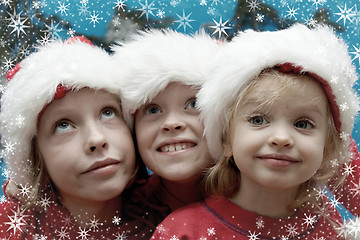 Image showing Christmas portraits