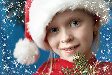 Image showing Christmas portraits