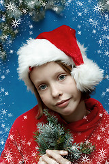 Image showing Christmas portraits