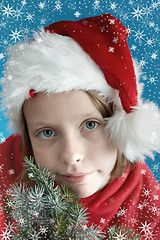 Image showing Christmas portraits