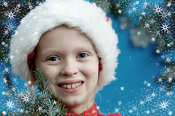 Image showing Christmas portraits