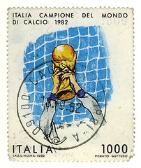 Image showing italian stamp