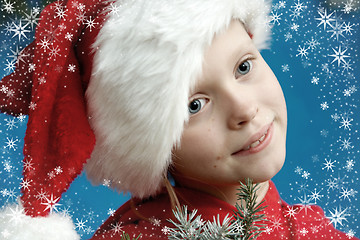 Image showing Christmas portraits