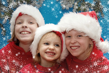 Image showing Christmas portraits