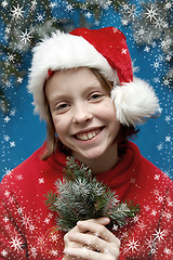 Image showing Christmas portraits