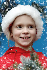 Image showing Christmas portraits