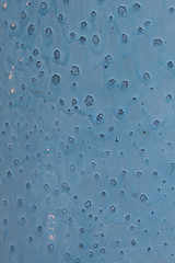 Image showing Blue painted background