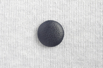 Image showing Button on cloth