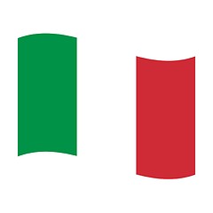 Image showing flag of italy