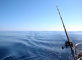 Image showing fishing at Atlantic Ocean