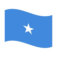 Image showing flag of somalia