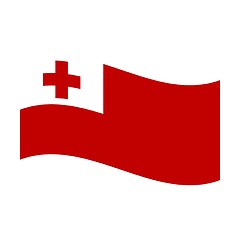 Image showing flag of tonga