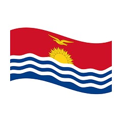 Image showing flag of kiribati