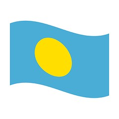 Image showing flag of palau