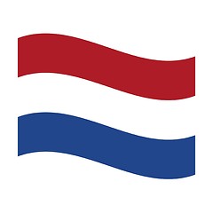 Image showing flag of netherlands