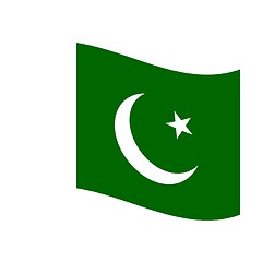 Image showing flag of pakistan
