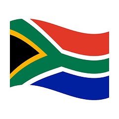 Image showing flag of south africa