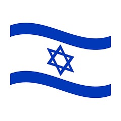 Image showing flag of israel