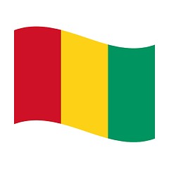 Image showing flag of guinea