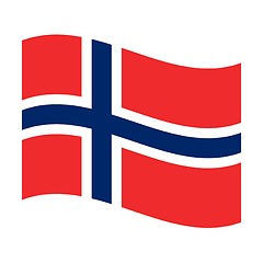 Image showing flag of norway