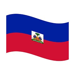 Image showing flag of haiti