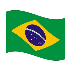 Image showing flag of brazil