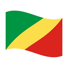 Image showing flag of congo