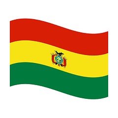 Image showing flag of bolivia