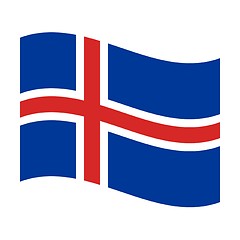 Image showing flag of iceland