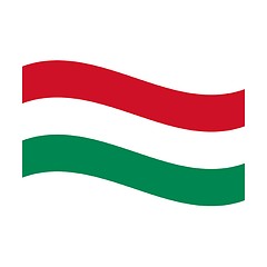 Image showing flag of hungary