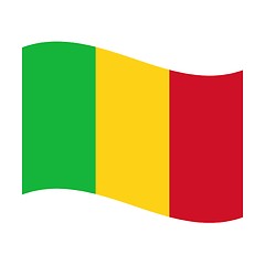 Image showing flag of mali