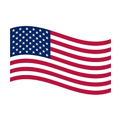 Image showing flag of united states