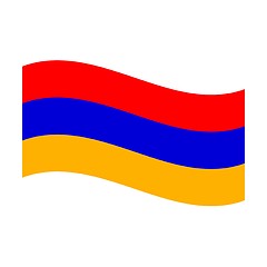 Image showing flag of armenia