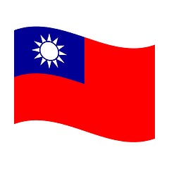 Image showing flag of china