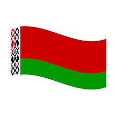 Image showing flag of belarus