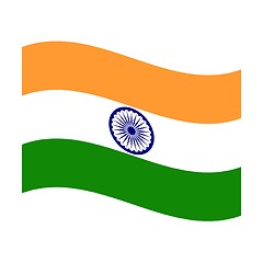 Image showing flag of india