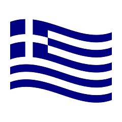 Image showing flag of greece