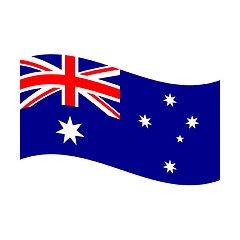 Image showing flag of australia